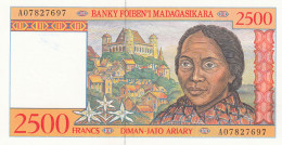 Madagascar, (272), 2500 Francs De 1998, P. 81, UNC - Madagascar