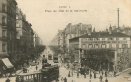 LYON - Place Du Pont De La Guillotière - Tramways - Brasserie De La Guillotière - Lyon 7