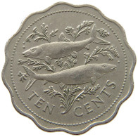 BAHAMAS 10 CENTS 1975 #s180 0279 - Bahamas