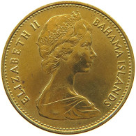 BAHAMAS 1 CENT 1969 #s170 0211 - Bahamas