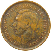 AUSTRALIA 1 PENNY 1943 #s141 0299 - Penny
