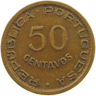 ANGOLA 50 CENTAVOS 1961 #s176 0635 - Angola