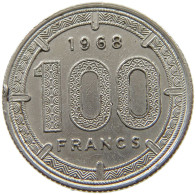 CAMEROON 100 FRANCS 1968 #s186 0755 - Camerun