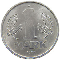 GERMANY DDR 1 MARK 1973 #s184 0107 - 1 Mark
