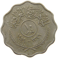IRAQ 10 FILS 1959 #s184 0387 - Iraq
