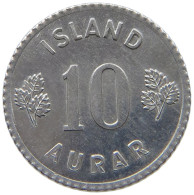 ICELAND 10 AURAR 1970 #s187 0587 - Islande