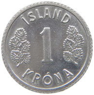 ICELAND 1 KRONA 1978 #s187 0579 - Islande