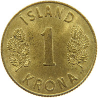 ICELAND 1 KRONA 1970 #s175 0901 - Islande