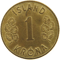 ICELAND 1 KRONA 1970 #s175 0895 - Islande