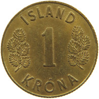ICELAND 1 KRONA 1970 #s175 0903 - Islande