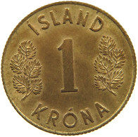 ICELAND 1 KRONA 1970 #s175 0891 - Islande