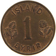 ICELAND 1 EYRIR 1958 #s175 0799 - Islande