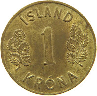ICELAND 1 KRONA 1969 #s175 0893 - Islande