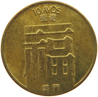 MACAU 10 AVOS 1982 #s176 0519 - Macao