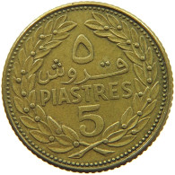 LEBANON 5 PIASTRES 1968 #s173 0121 - Libanon