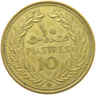 LEBANON 10 PIASTRES 1968 #s173 0129 - Libanon