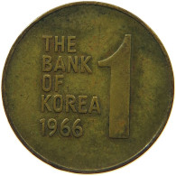 KOREA SOUTH 1 WON 1967 #s149 0555 - Corée Du Sud