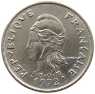 NEW CALEDONIA 10 FRANCS 1972 #s180 0339 - Nuova Caledonia