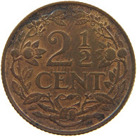 NETHERLANDS 2 1/2 CENTS 1941 #s167 0541 - 2.5 Cent