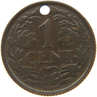 NETHERLANDS 1 CENT 1941 #s130 0705 - 1 Cent