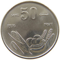 SOMALIA 50 SENTI 1976 #s180 0545 - Somalie