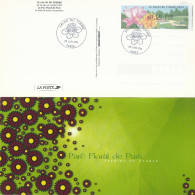 Carte Avec LISA (ATM) *0,45 EUR Sur Papier Salon Du Timbre 2004 + Cachet Du Salon - 1999-2009 Vignettes Illustrées