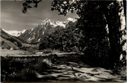 Klosters, Graubünden, Diethelmpromenade Mit Silvretta - Klosters