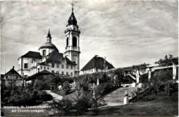 Solothurn, St. Ursenkathedrale Mit Chantieranlagen - Soleure