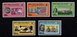 Pitcairn Islands 1990 Stamps Anniversary  Set Of 5 MNH (P16236H) - Pitcairn