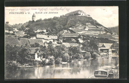 AK Freyburg A. U., Schloss Und Gasthaus Jahnhaus - Freyburg A. D. Unstrut