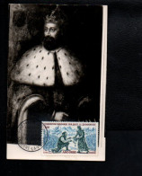 ANDORRE CARTE MAXIMUM 1963 FONDATION D'ANDORRE - Cartes-Maximum (CM)