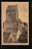 AK Lychen, Johanniskirche Mit Gebäuden - Lychen