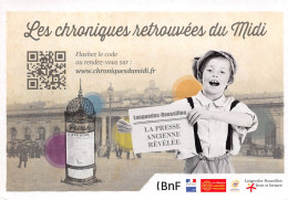 CHRONIQUES RETROUVEES DU MIDI Journal Livre Pub Publicité 36 (scan Recto Verso)MF2754VIC - Francese