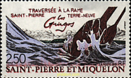 93013 MNH SAN PEDRO Y MIQUELON 1991 TRAVESIA A REMO DE SAN PEDRO A TERRANOVA. - Roeisport