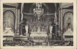 CPA De AIGUES-VIVES - Intérieur De L'Eglise. - Aigues-Vives