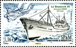 318974 MNH SAN PEDRO Y MIQUELON 2014 BARCO PESQUERO - Neufs