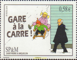 581886 MNH SAN PEDRO Y MIQUELON 2010 COMICS - Neufs