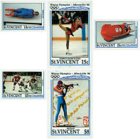 360348 MNH SAN VICENTE 1992 16 JUEGOS OLIMPICOS INVIERNO ALBERTVILLE 1992 - Figure Skating
