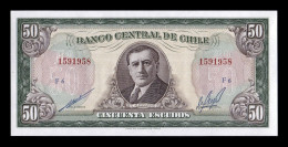 Chile 50 Escudos Arturo Alessandri 1962-1975 Pick 140b(2) Sc Unc - Cile