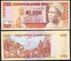 Guinea-Bissau ， P13b ， 1000-PESO ， 1993 ，UNC - Guinea-Bissau