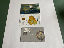 - 3 - Andorra Chip 3 Different Phonecards - Andorra