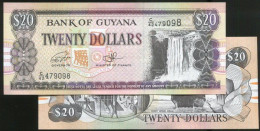 GUYANA， P30e , 20 , ND(2010) , UNC - Guyana