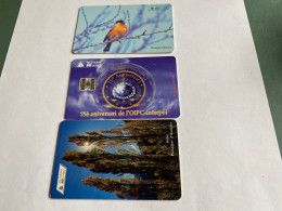 - 3 - Andorra Chip 3 Different Phonecards - Andorra