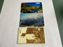 - 3 - Andorra Chip 3 Different Phonecards - Andorra