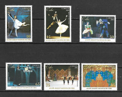 Cuba 2008 Dances - The 60th Anniversary Of The National Ballet MNH - Ungebraucht