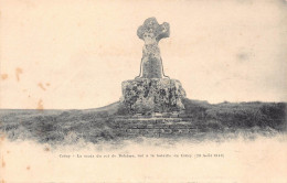 80 - CRECY - La Croix Du Roi De Bohême, Tué à La Bataille De Crécy (26 Août 1346) - Crecy En Ponthieu