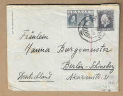 Los Vom 17.04  Heimatbeleg Aus Griechenland Nach Berlin 1941  Ganzsache - Briefe U. Dokumente