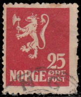 Norvège 1926. ~ YT 116 - 25 Ø Armoiries - Gebruikt