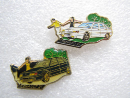 PIN'S     LOT 2  RENAULT  21 - Renault