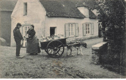 MIKIFP7-018- BELGIQUE VOITURE A CHIEN LAITIERE FLAMANDE - Old Professions